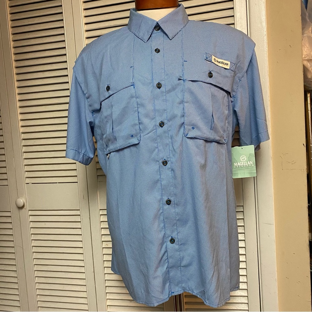 NWT Magellan Fish Gear Size Large Aransas Pass UPF 50